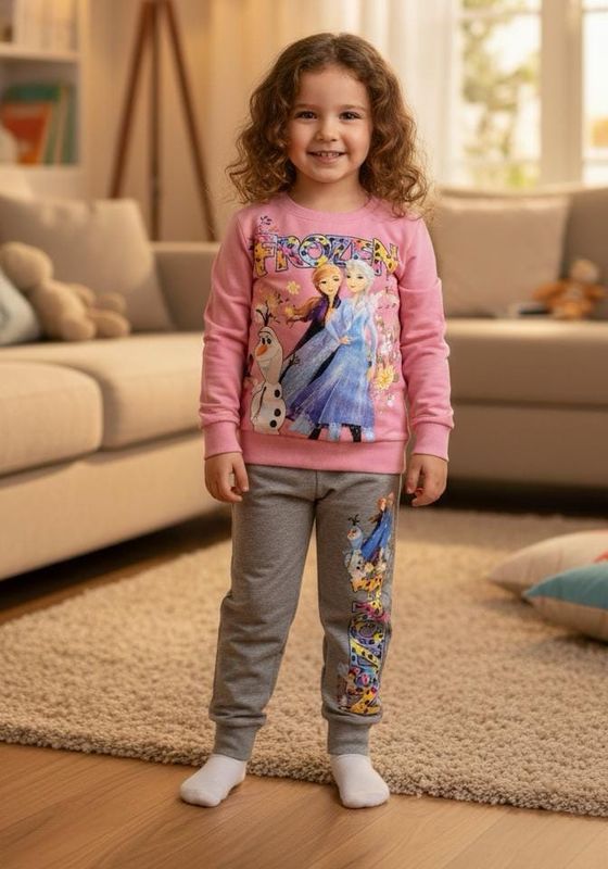 طقم بنات شتوي من ٢قطع قميص وبنطلون رووعة 🤩