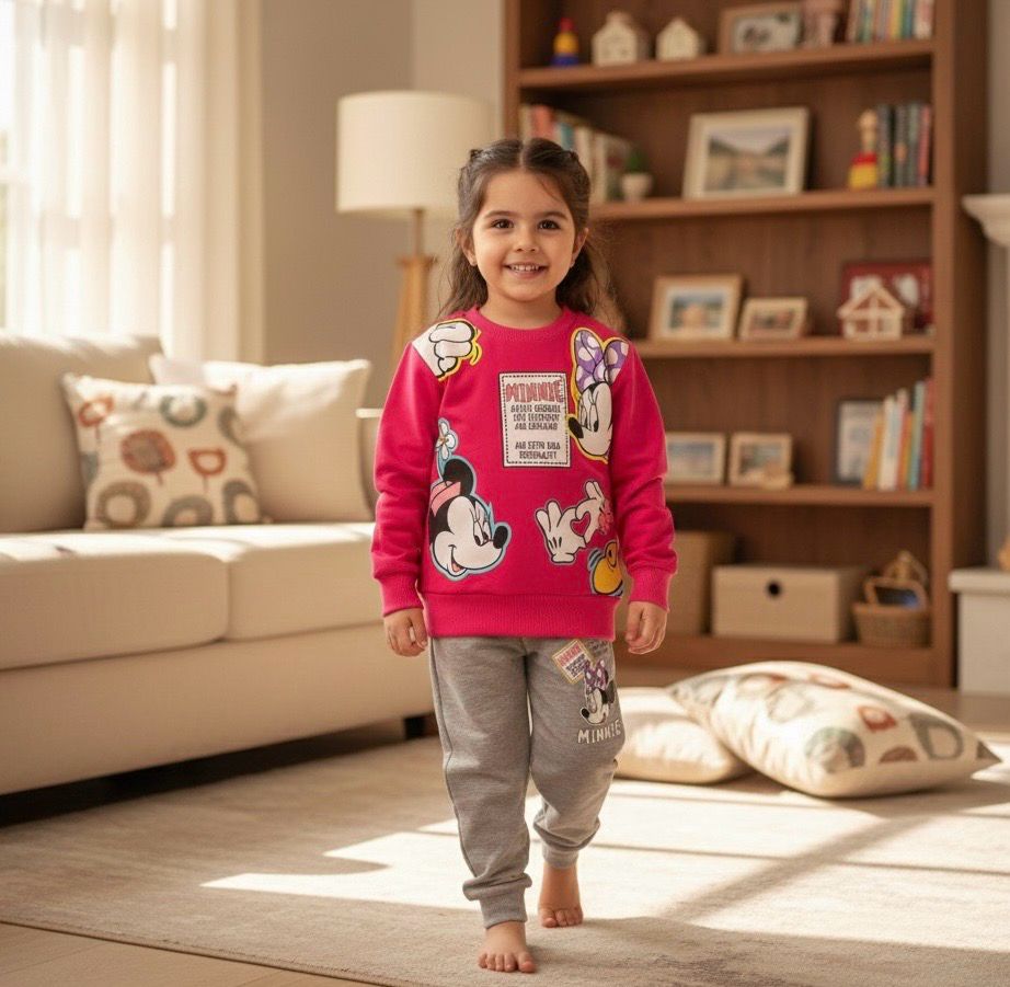 طقم بنات شتوي من ٢قطع قميص وبنطلون رووعة 🤩