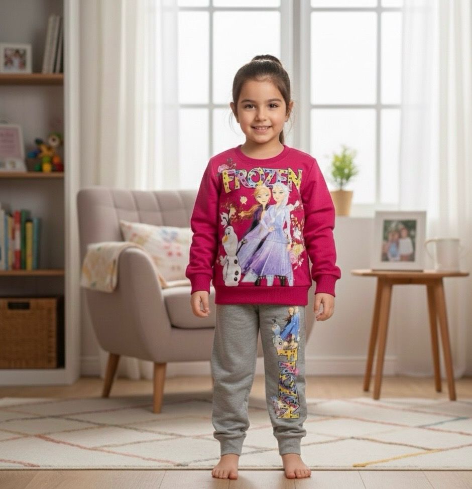 طقم بنات شتوي من ٢قطع قميص وبنطلون رووعة 🤩