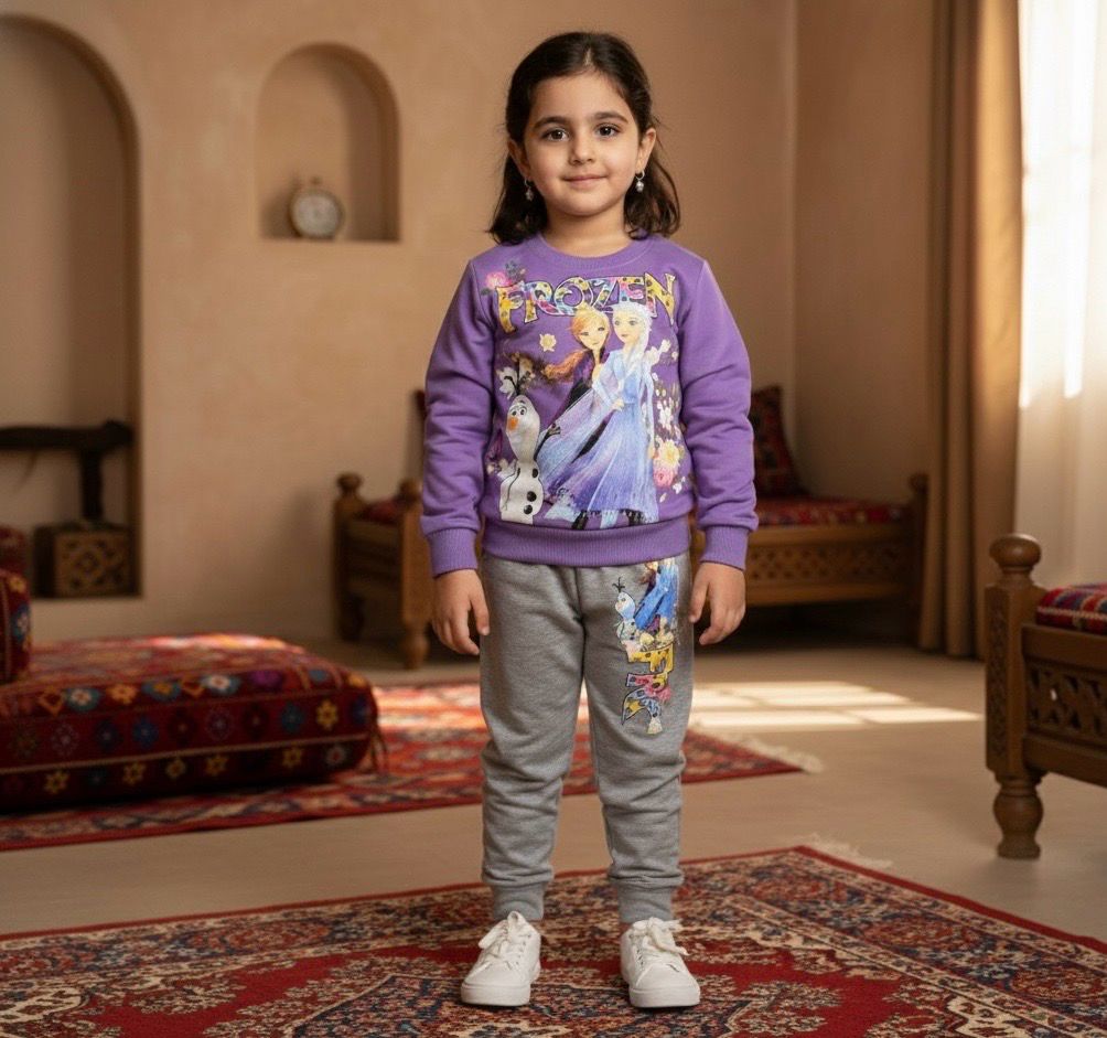 طقم بنات شتوي من ٢قطع قميص وبنطلون رووعة 🤩