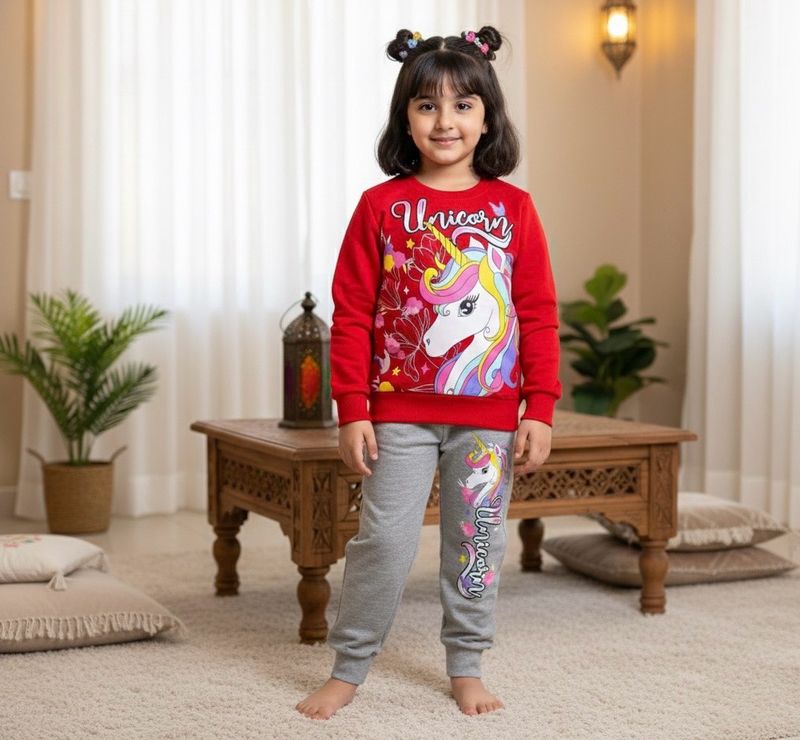 طقم بنات شتوي من ٢قطع قميص وبنطلون رووعة 🤩