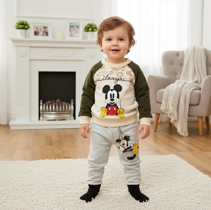 ملابس مواليد ماركة من قطعتين رووعة