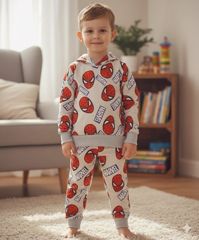 طقم شتوي روعة من ٢ قطع طباعة ديجتل