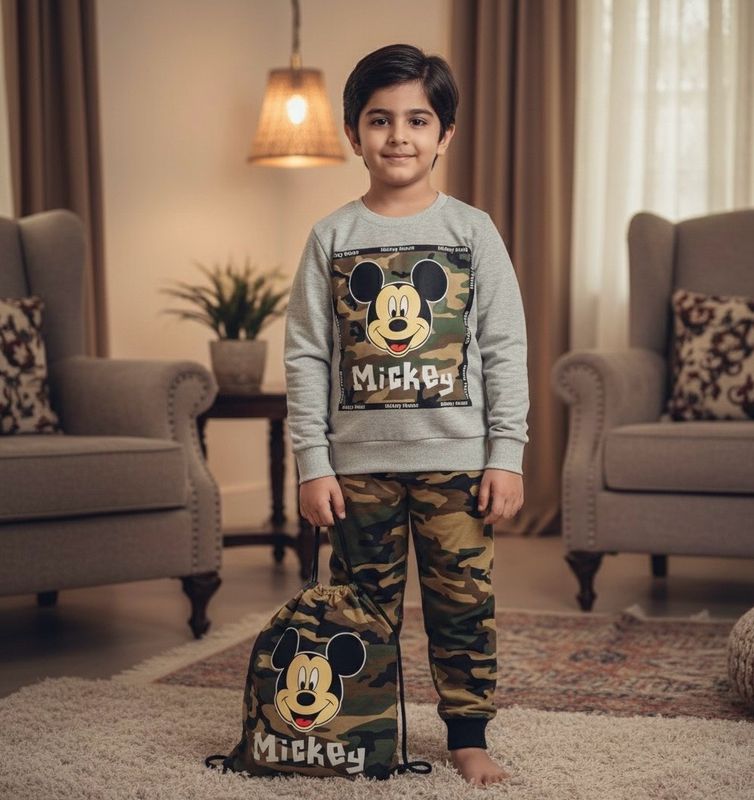 طقم جيشي  روعة من ٣ قطع