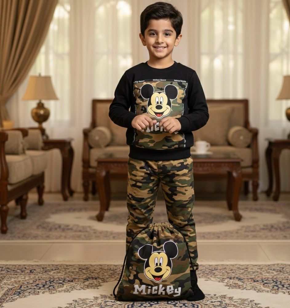 طقم جيشي  روعة من ٣ قطع