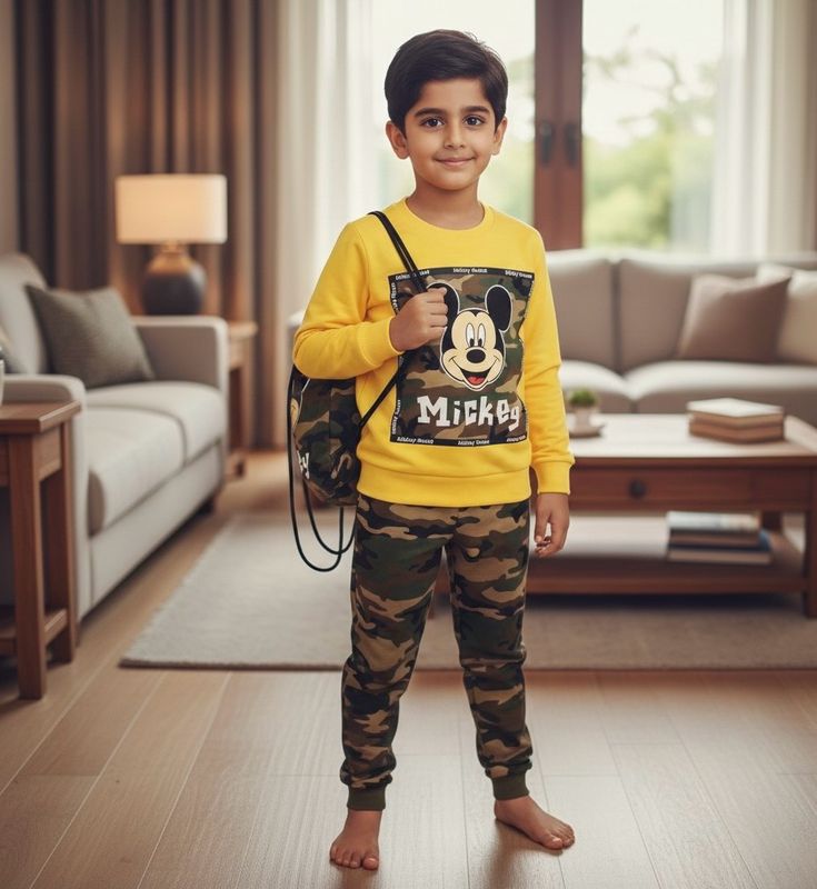 طقم جيشي  روعة من ٣ قطع