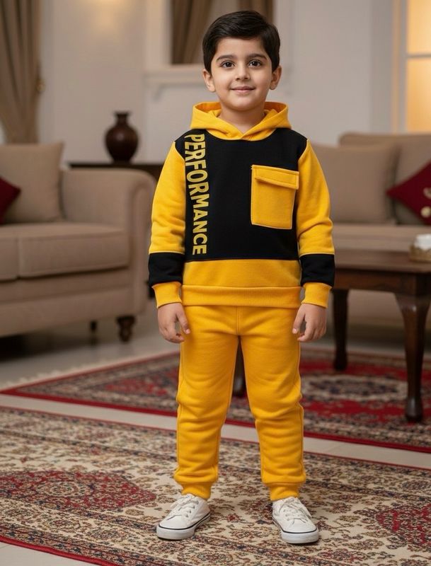 طقم شتوي من قطعتين قميص و بنطلون روعة