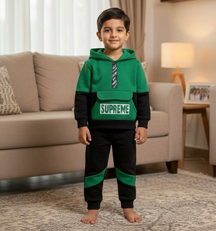 طقم شتوي من قطعتين قميص و بنطلون روعة