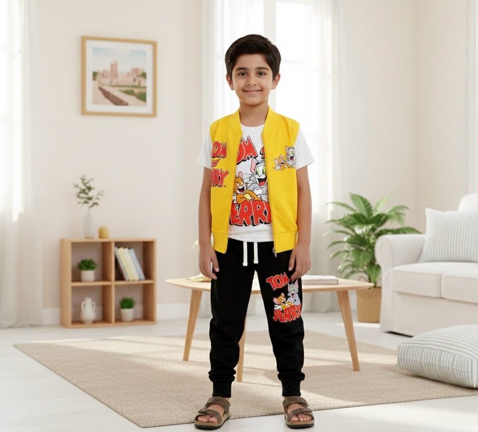 طقم شتوي ماركة من ٣ قطع