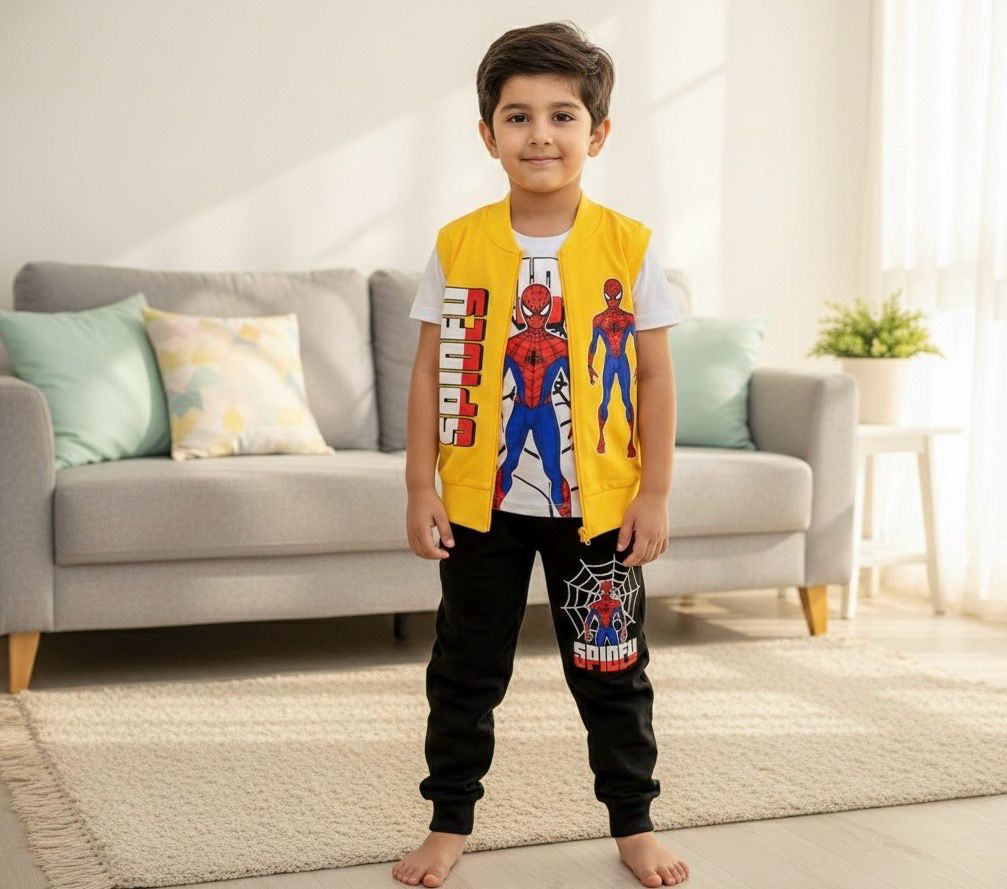 طقم سبايدر مان من ٣ قطع