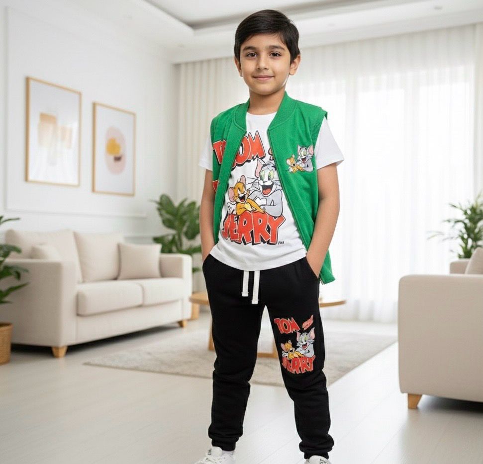 طقم توم وجيري مان من ٣ قطع