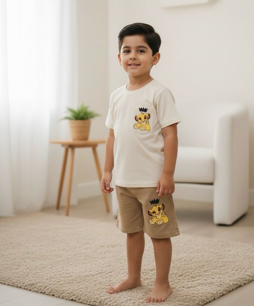 طقم أولاد روعة من قطعتين