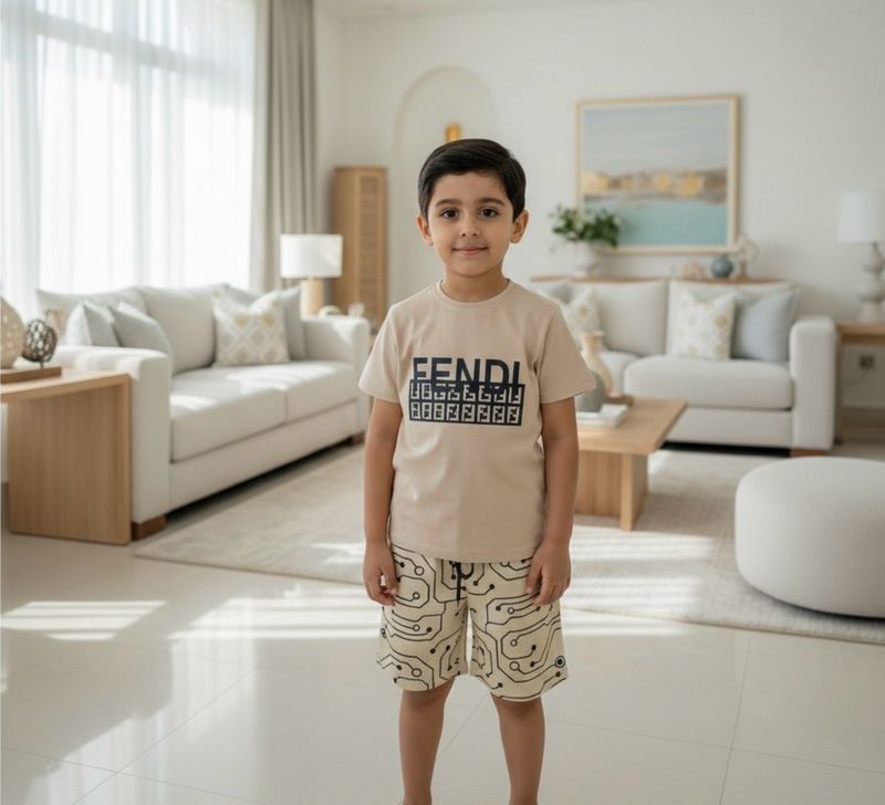 طقم اولاد روعة من شورت وقميص