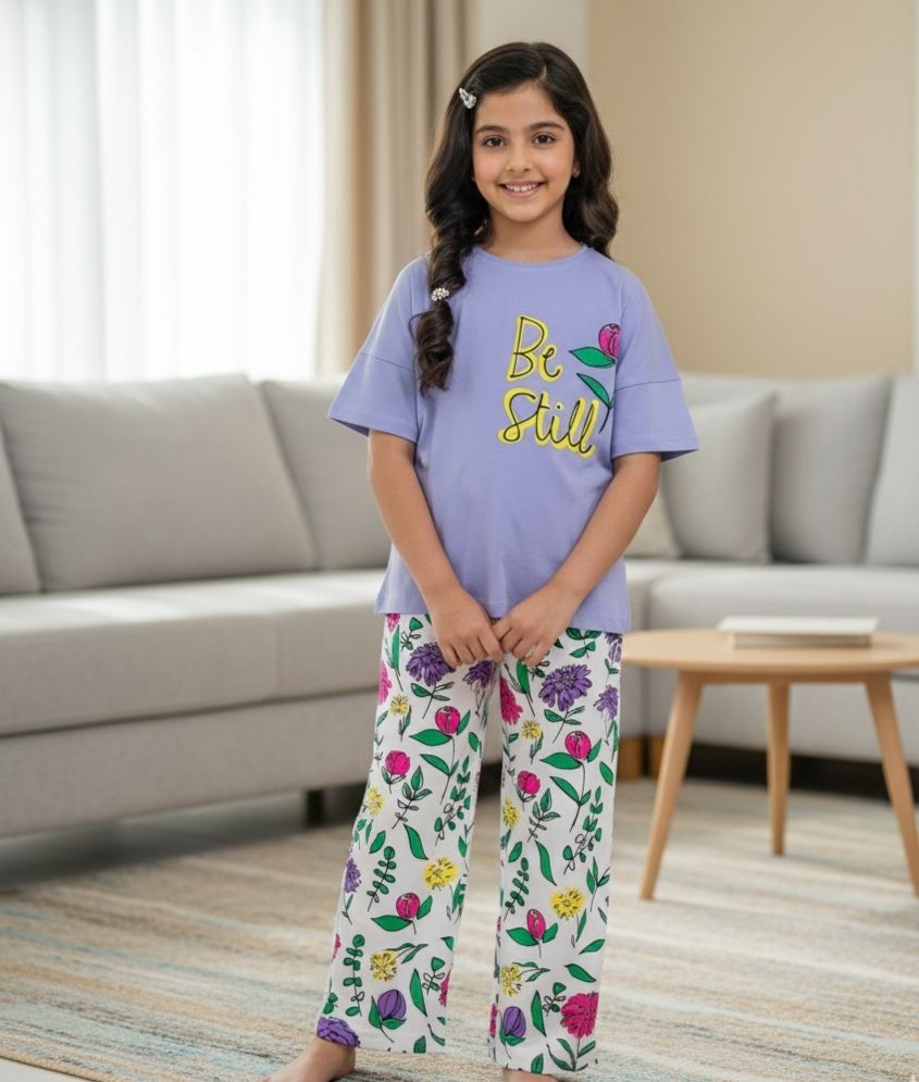 طقم بنات   قطن صيفي روعة