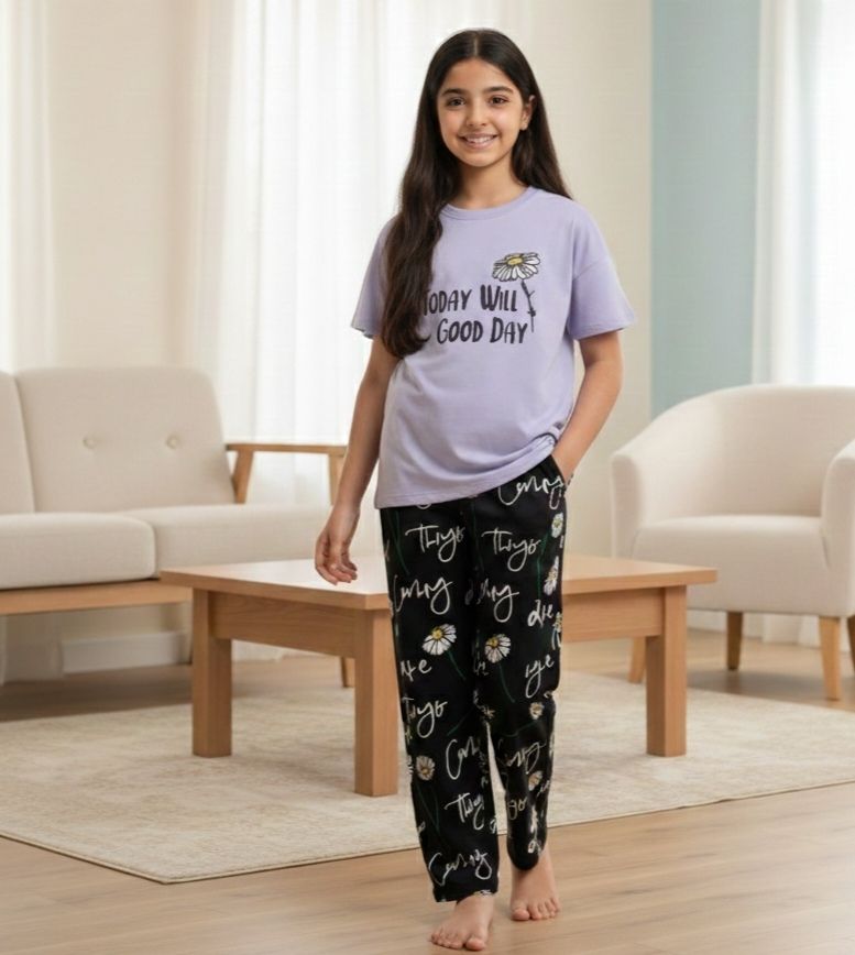 طقم بنات   قطن صيفي روعة