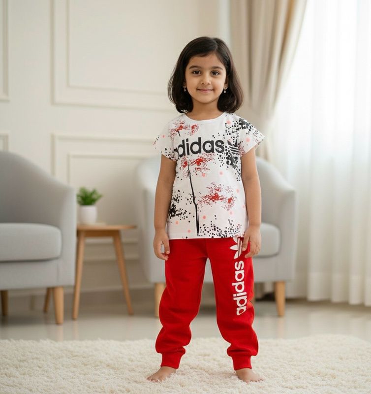 طقم ماركة روعة من ٢ قطع شورت وبنطلون