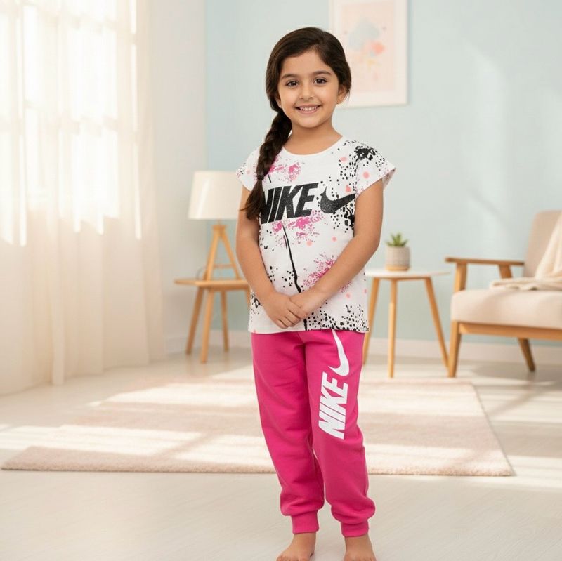 طقم ماركة روعة من ٢ قطع شورت وبنطلون