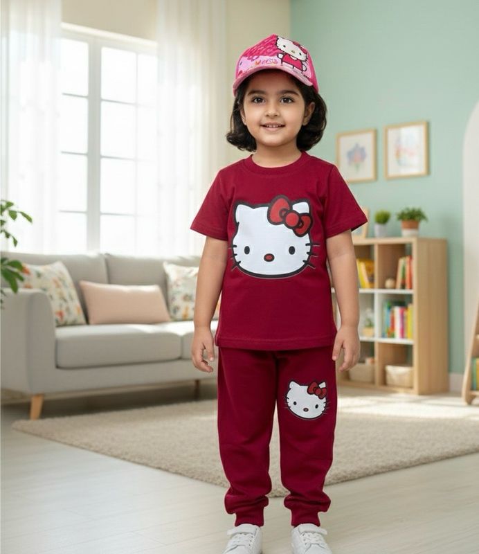 طقم صيفي رووعة من قطعتين قميص وبنطلون