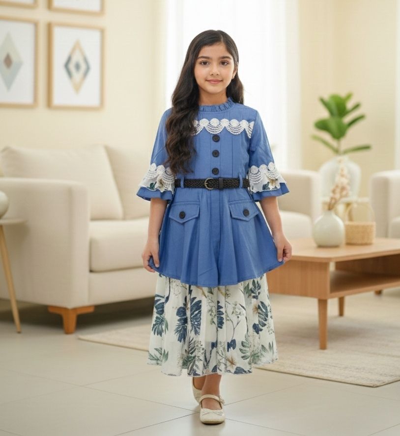 فستان بنات رووعة للعيد