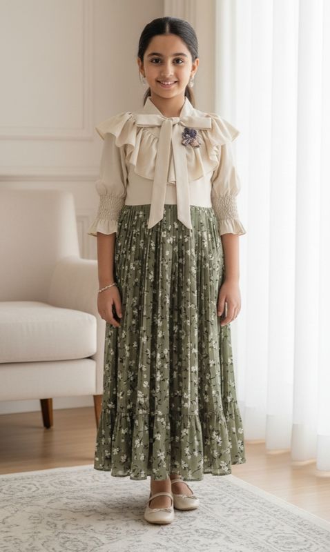 فستان بنات رووعة للعيد