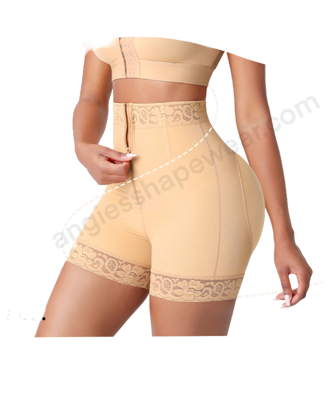 High Waist Lace Butt Enhancer