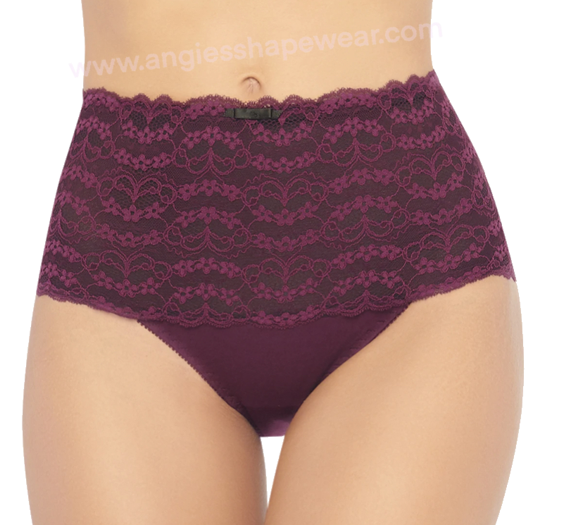 Cotton high rise briefs with abdominal support