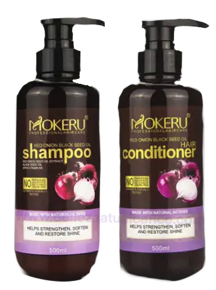 Red Onion and Black Seed Shampoo and Conditioner Set