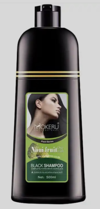 Mokeru Noni Hair Dye Shampoo Plant Extract for Men and Women All