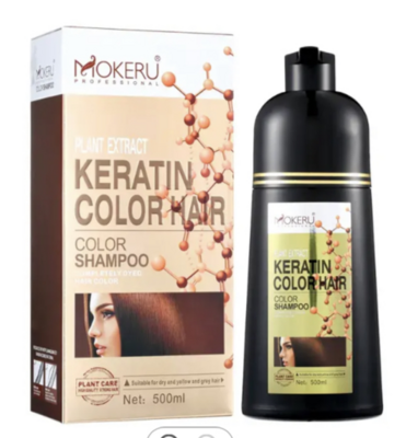 ​Keratin Plant Extract hair Dye shampoo