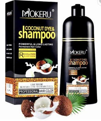 Mokeru Coconut Hair Dye for Men and Woman 100 Plant Extract