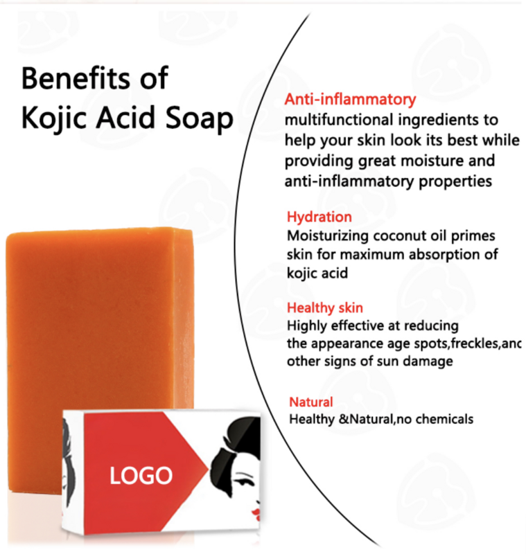 Kojic Acid Skin Whitening Soap Package of 2  Soaps 120g