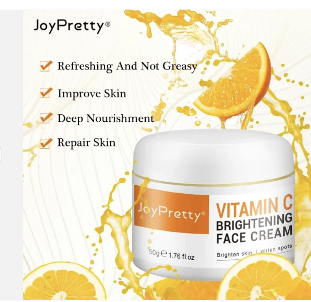 JoyPretty Moisturizer Anti-aging Whitening Plant Extracts Vitamin C Brightening Face Cream  For Men and Women