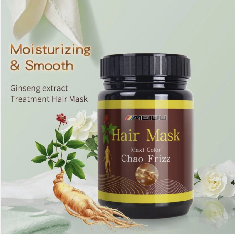 Meidu Hair Mask Maxi Color Chao Frizz For Men and Women 2pc set Mask and Spray Conditioner