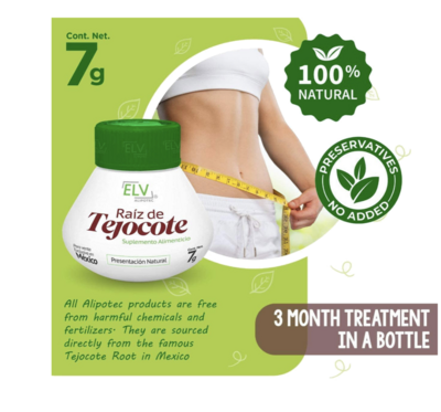 ELV Alipotec Tejocote Root All-Natural Weight Control Supplement