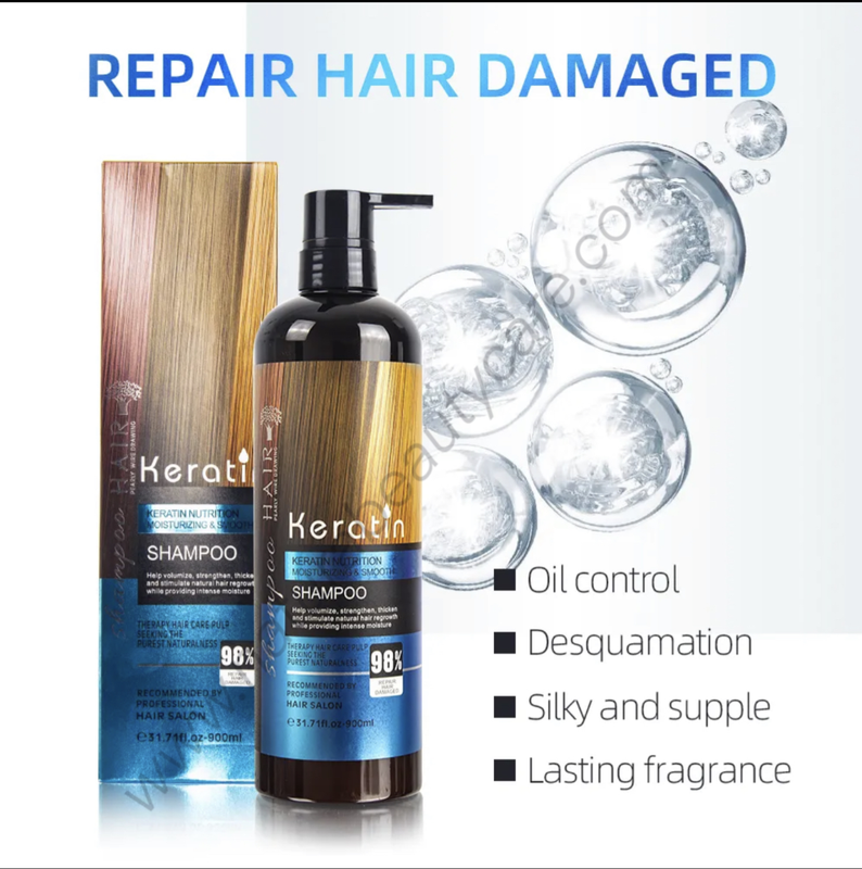 Mokeru Keratin Hair Nutrition for all Hair Types.  Men and Woman