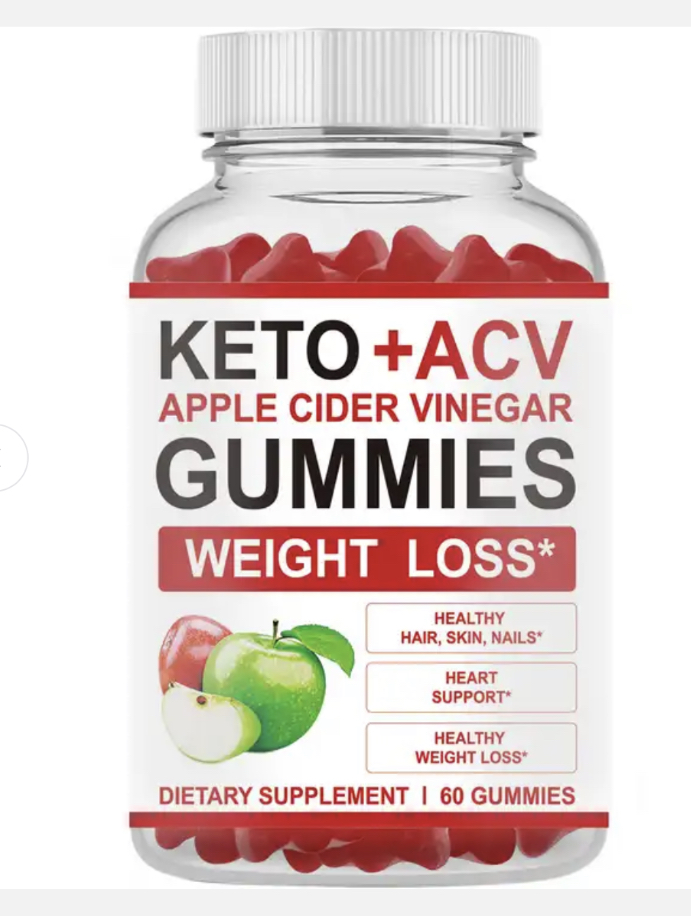 Keto Apple Cider Vinegar Gummies for Men and Women