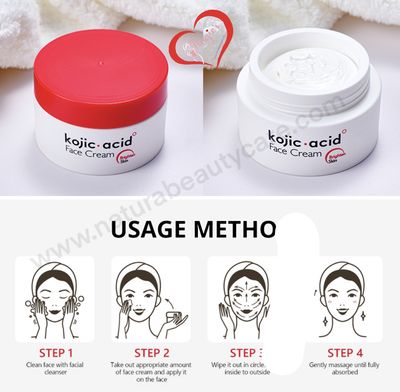 Kojic Acid Face Cream,Brightening Skin,Non-Greasy,Suitable for Sensitive Skin,Helps Reduce Fine Lines and Smooth Wrinkles &amp; Firm Skin