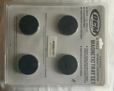 Magnetic Tray Set by OCM Brand set of 4