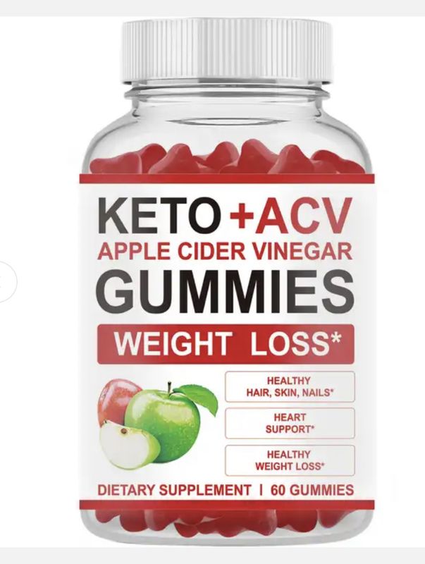 Keto Apple Cider Vinegar Gummies for Men and Women