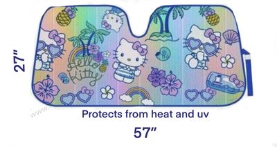 Hello Kitty Car Windshield Sunshade