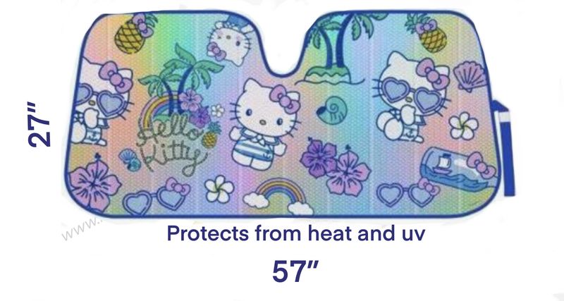 Hello Kitty Car Windshield Sunshade