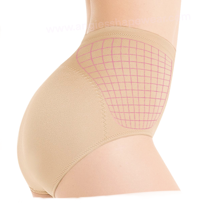 High rise panty offers medium tummy control by Ilusion