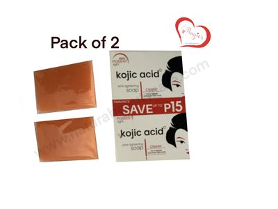 Kojic Acid Skin Whitening Soap Package of 2  Soaps 120g
