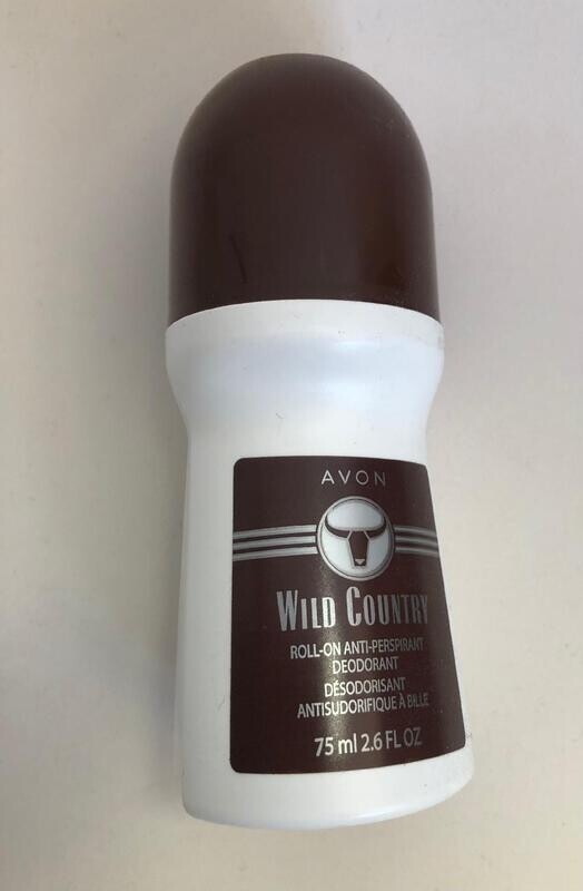 Avon - Wild Country Deodorant Roll-On for Men- Antiperspirant, Quick-Drying  - 3 PACK