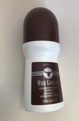 Avon - Wild Country Deodorant Roll-On for Men- Antiperspirant, Quick-Drying  - 3 PACK