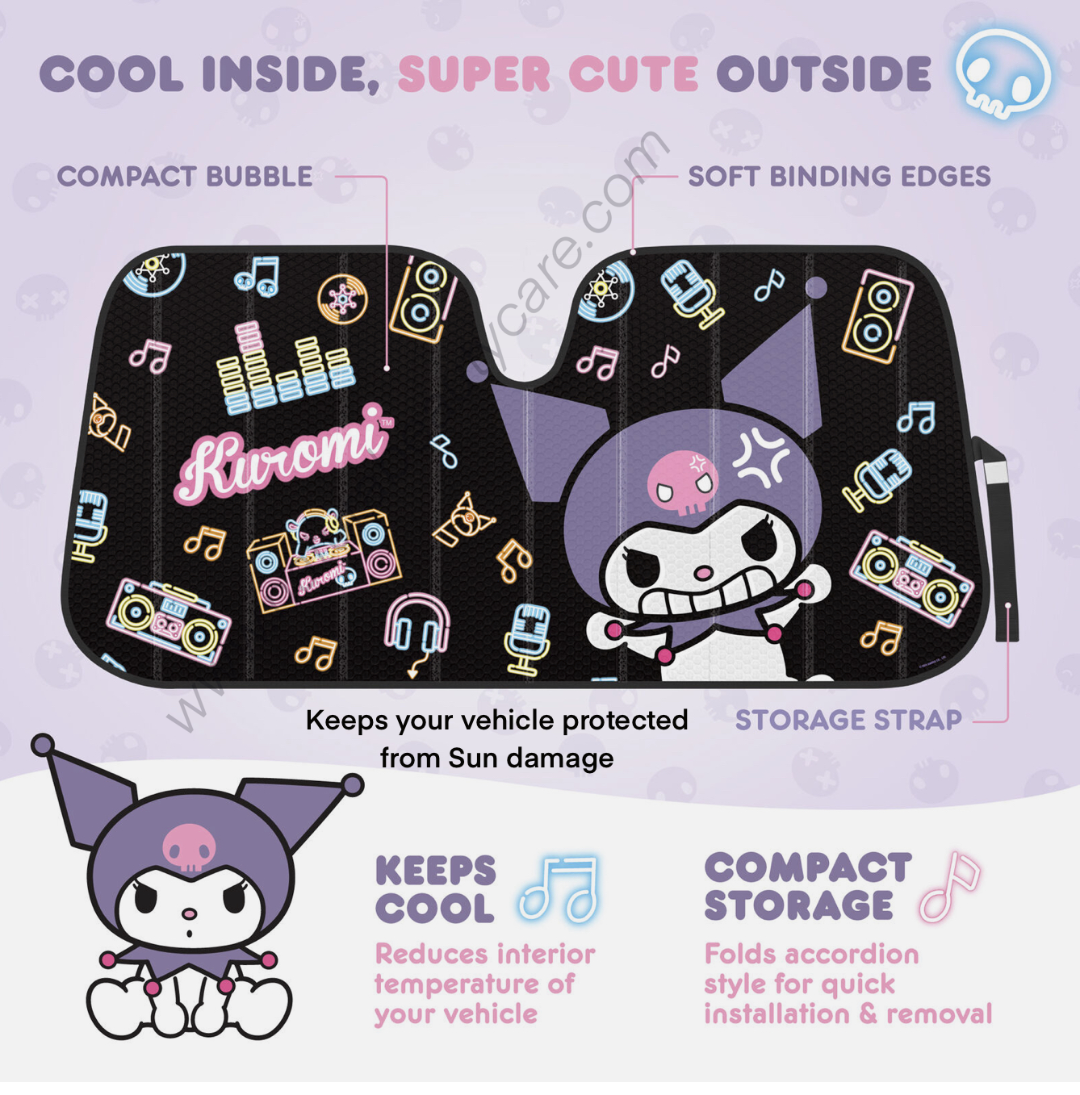 Kuromi  Reversible  Auto Shade