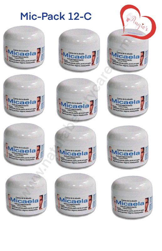 Crema de la Abuela Micaela-Original Grandma's Face Cream for Men and Women Wholesale Pack 6 or 12 pcs