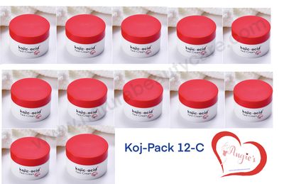 Kojic Acid Face Cream, Brightening Skin, Non-Greasy, Suitable for Sensitive Skin, Helps Reduce Fine Lines and Smooth Wrinkles &amp; Firm Skin-Wholesale Pack
