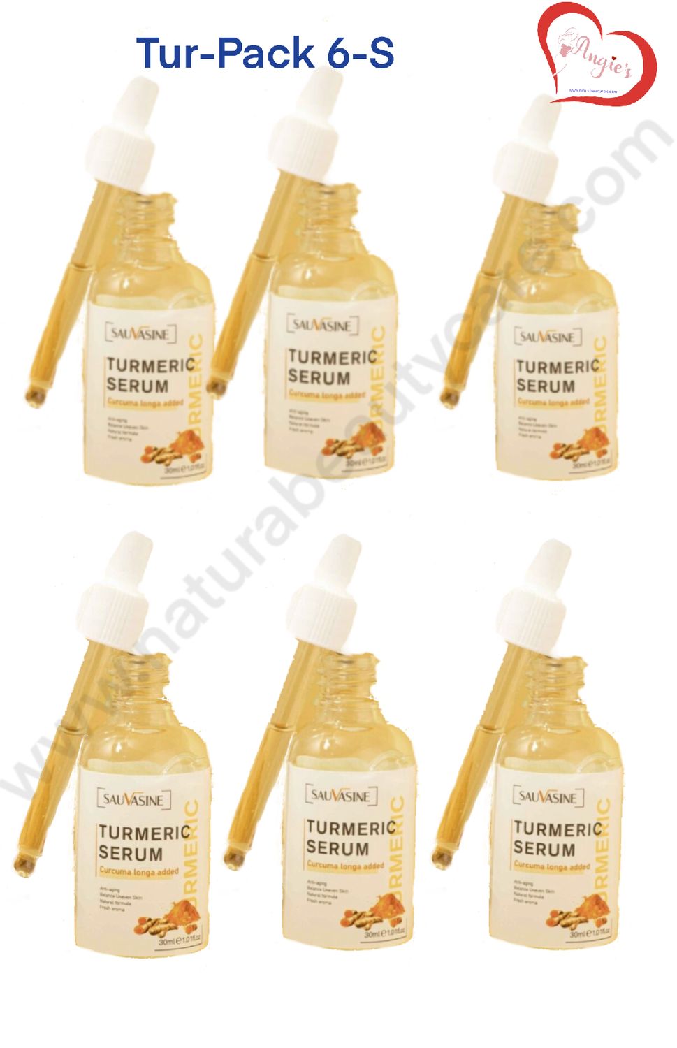 Turmeric Serum for Man and Women Reduce Dark Spots Wholesale Pack