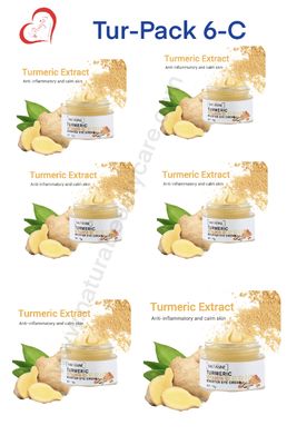 Turmeric Eye Cream for Man and Women Reduce Dark Circles Wholesale Pack